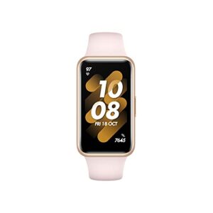 HUAWEI Band 7 Smartwatch Health and Fitness Tracker (Nebula Pink, Small)