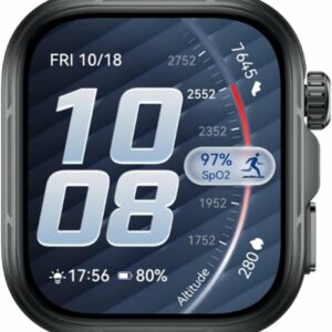 HUAWEI Watch Fit 5 Pro Smartwatch (Black, UAE)