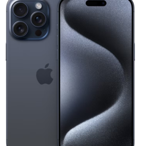 Apple iPhone 15 Pro Max 256GB Blue Titanium 5G (USA Version, e-SIM only)