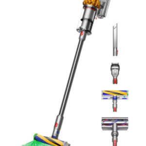 Dyson V15 Detect Absolute Cordless Vacuum 0.77 L 660W (Yellow/Iron/Nickel)